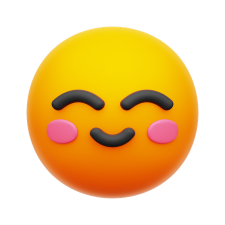 Happy Emoji  3D Icon