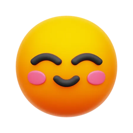 Happy Emoji  3D Icon