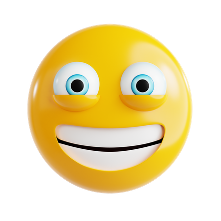 Happy Emoji  3D Icon