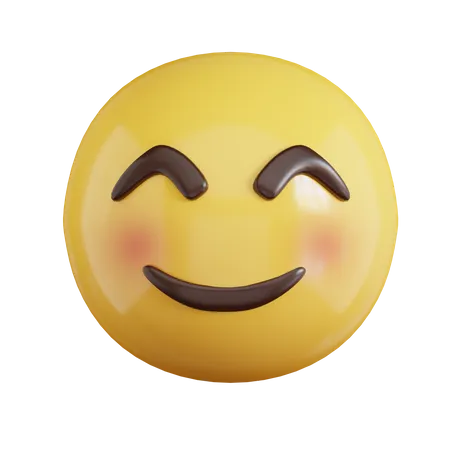 Happy Emoji 3D Icon