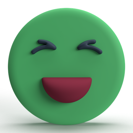 Happy Emoji  3D Icon
