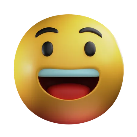 Happy Face  3D Emoji