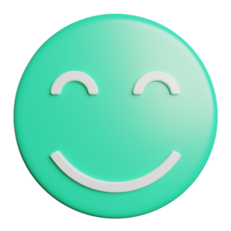 Happy Face  3D Icon