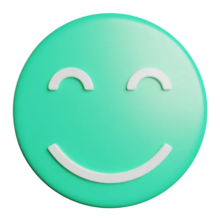 Happy Face  3D Icon