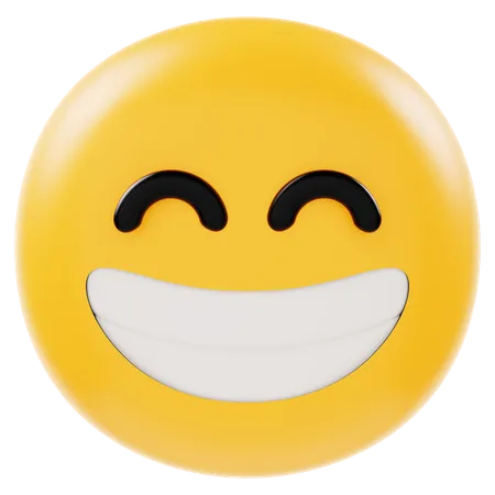 Happy Face  3D Icon