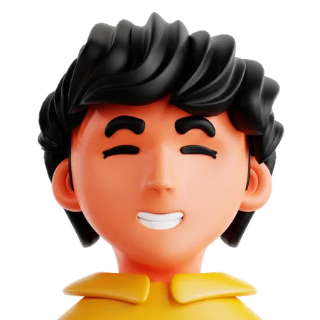 Happy Face  3D Icon