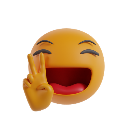 Happy Face  3D Icon