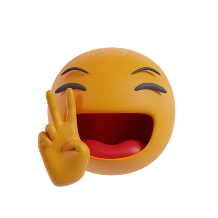 Happy Face  3D Icon