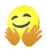 Happy Face With Hugging Hand