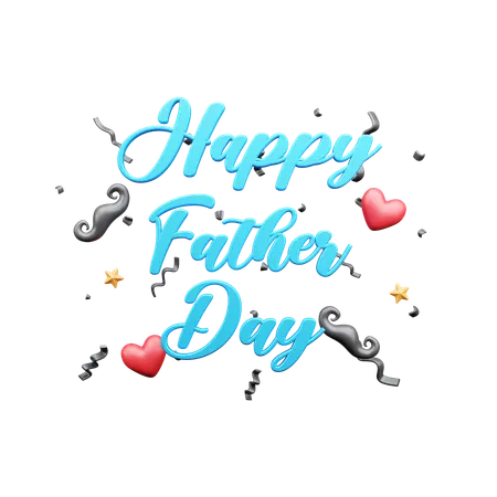 Happy Father Day  3D Icon