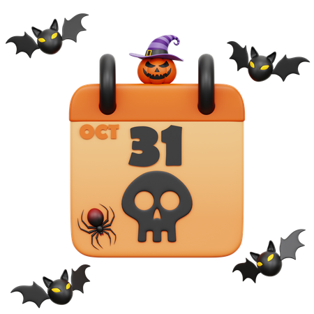 Happy Halloween  3D Icon