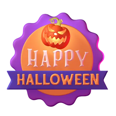 Happy Halloween  3D Icon