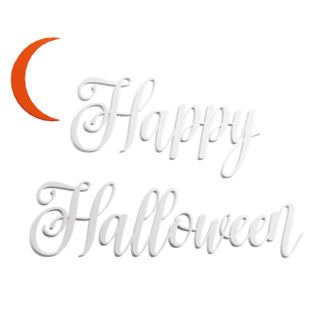 Happy Halloween  3D Icon