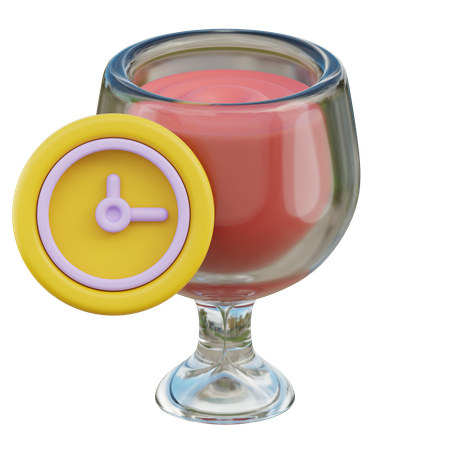 Happy Hour  3D Icon