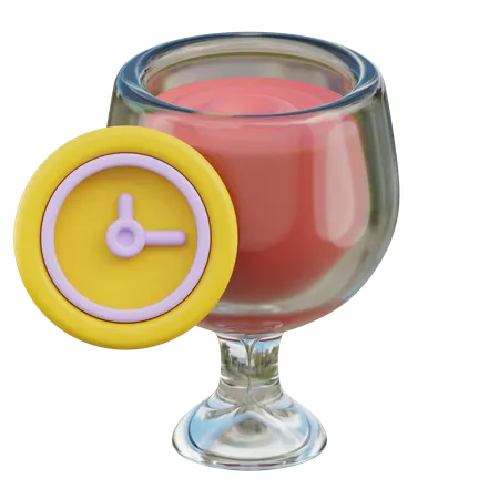 Happy Hour  3D Icon