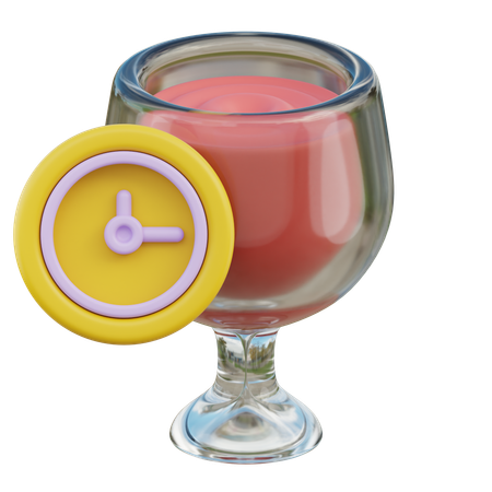 Happy Hour  3D Icon