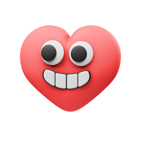 Happy Love  3D Icon