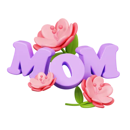 Happy Mother Day  3D Icon