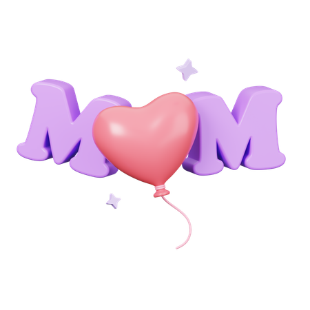 Happy Mother Day  3D Icon