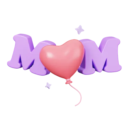 Happy Mother Day  3D Icon