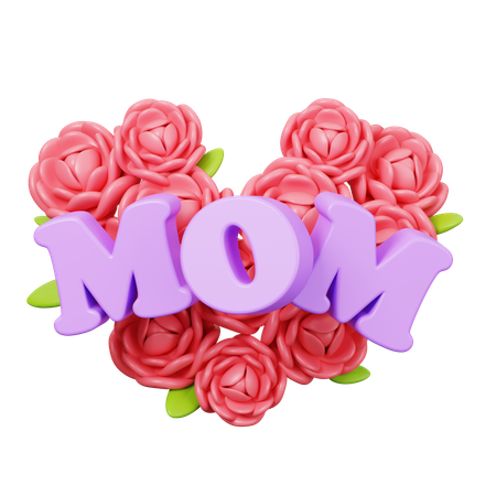 Happy Mother Day  3D Icon