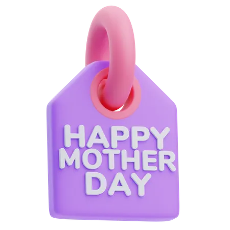 Happy Mother Day Card  3D Icon