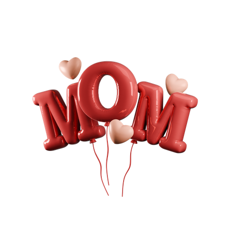 Happy Mothers Day  3D Icon