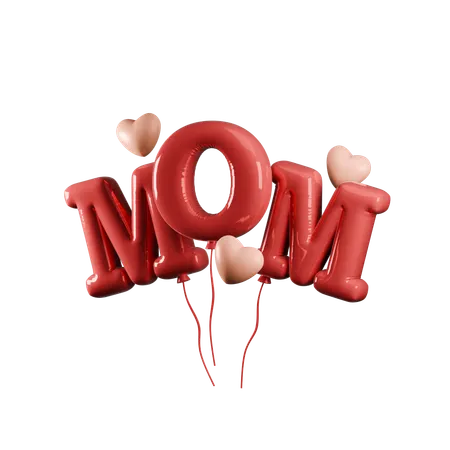 Happy Mothers Day  3D Icon