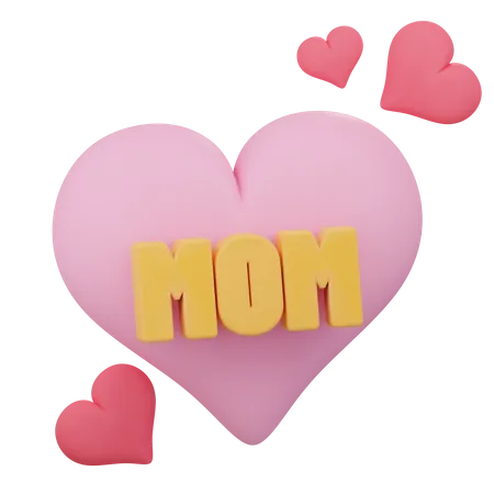 Happy Mothers Day  3D Icon