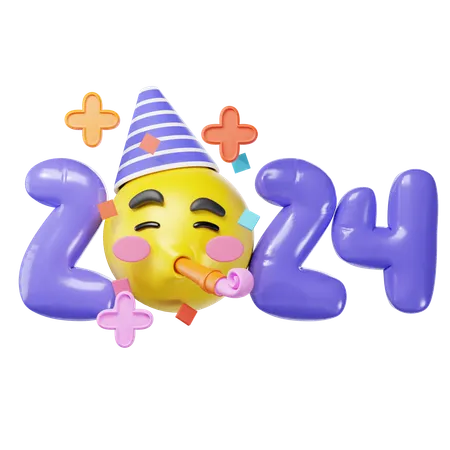 Happy New Year  3D Icon