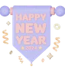 Happy New Year Banner