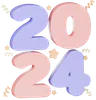 Happy New Year Number 2024