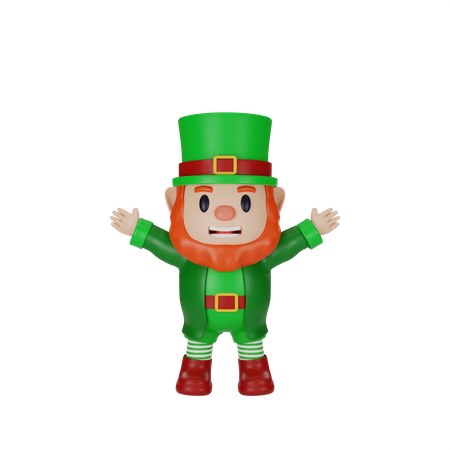 Happy Patrick's Day  3D Illustration