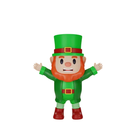 Happy Patrick's Day  3D Illustration