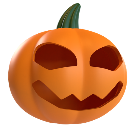 Happy Pumpkin  3D Icon