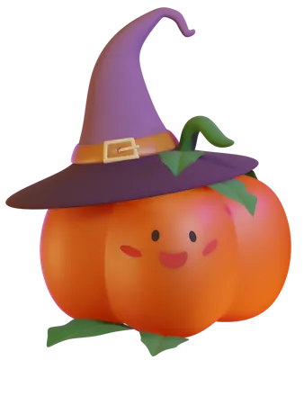 Happy pumpkin  3D Icon