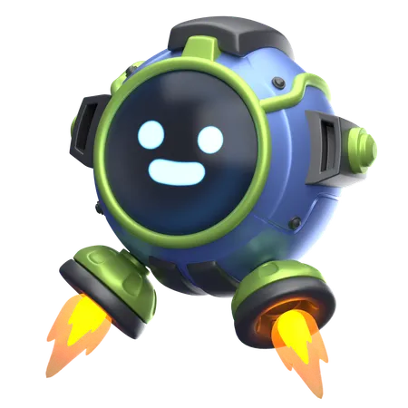 Happy Robot Sticker by Mundo Gloob for iOS & Android