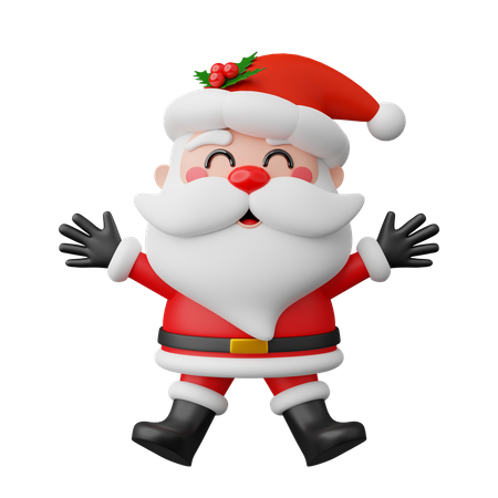 Happy Santaclaus  3D Icon