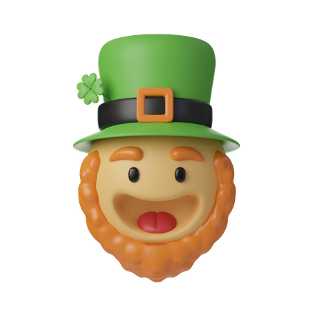 Happy Shamrock  3D Icon