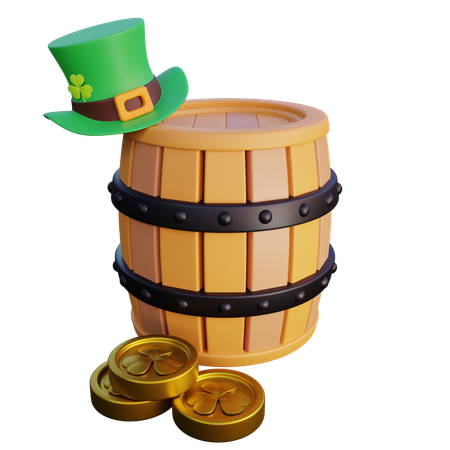 Happy St Patricks Day  3D Icon