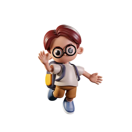 happy student boy character face 3d illustration icon 28206880 PNG
