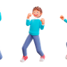 happy student emoji 3d