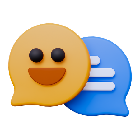 Happy Talk  3D Icon