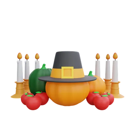 Happy Thanksgiving  3D Icon