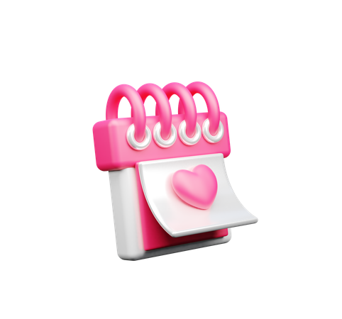 Happy Valentines Day  3D Icon