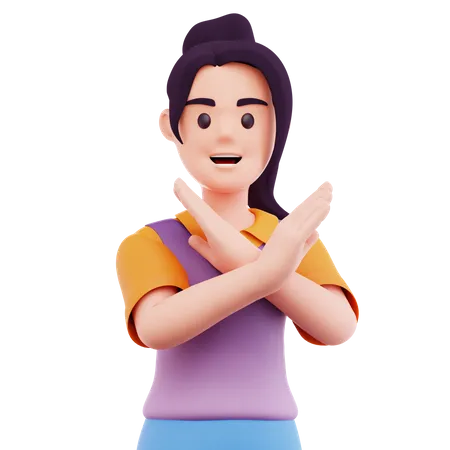 Happy Woman  3D Icon