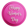 happy womens day emoji 3d