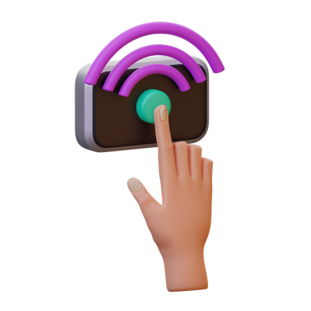 Haptic Feedback  3D Icon