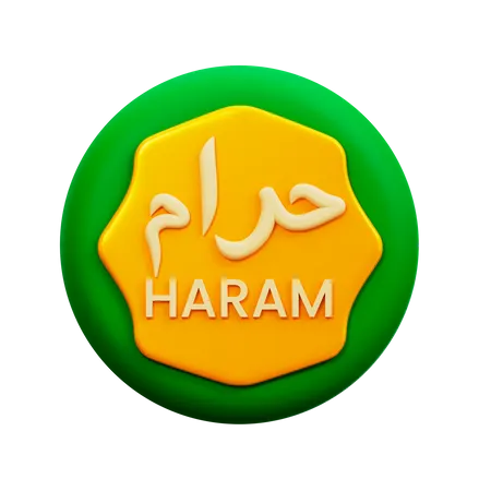 Haram  3D Illustration