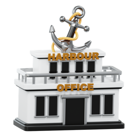 Harbour Office  3D Icon